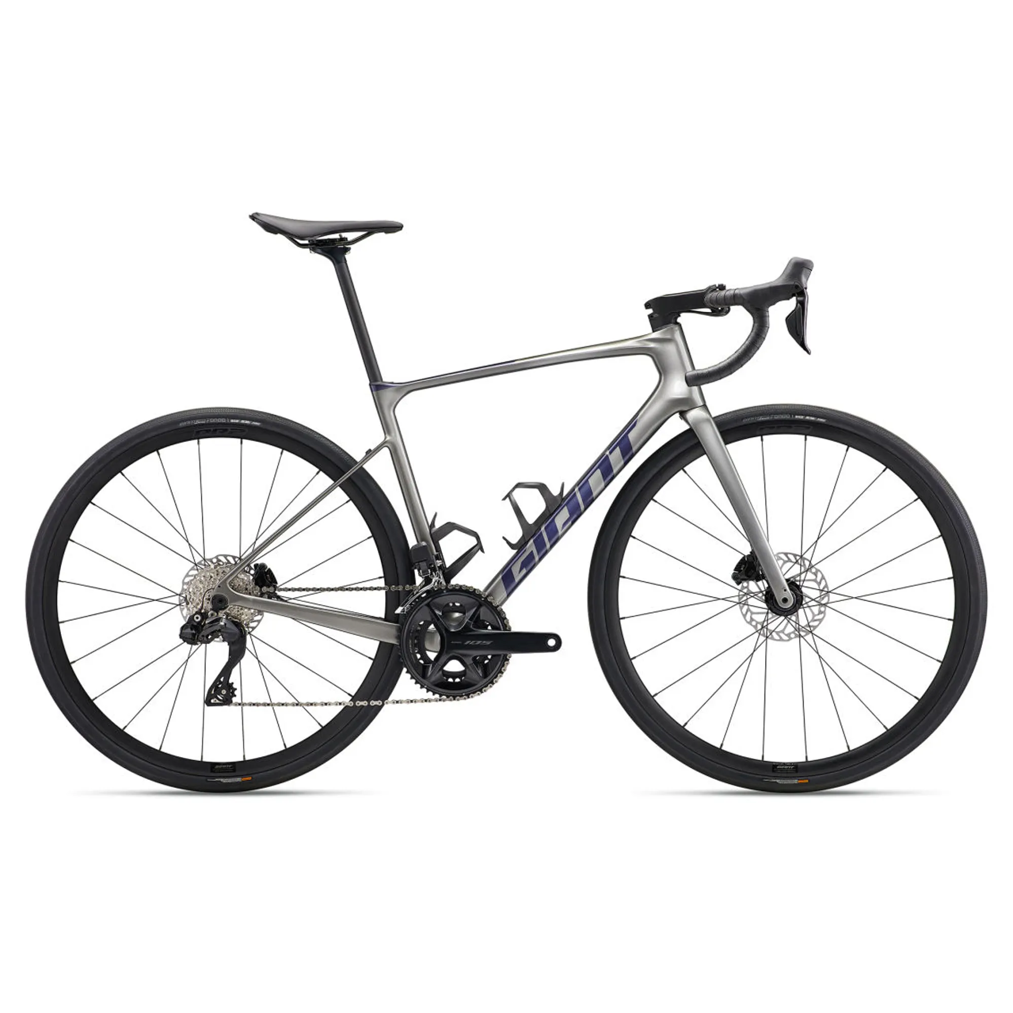 Giant Defy Advanced Road Bike in Charcoal/Milky Way