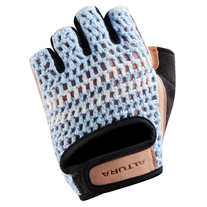 Altura Classic 2 Crochet Mitts In Blue