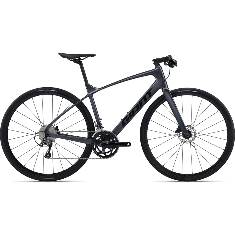 Giant FastRoad Advanced 2 Hybrid Bike in Cold Iron