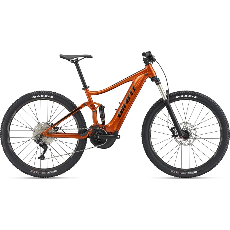 Giant Stance E+ Electric Trail Bike in Amber Glow