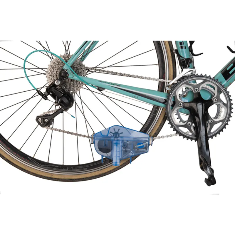 Park Tool Cyclone Chain Scrubber in Blue-1