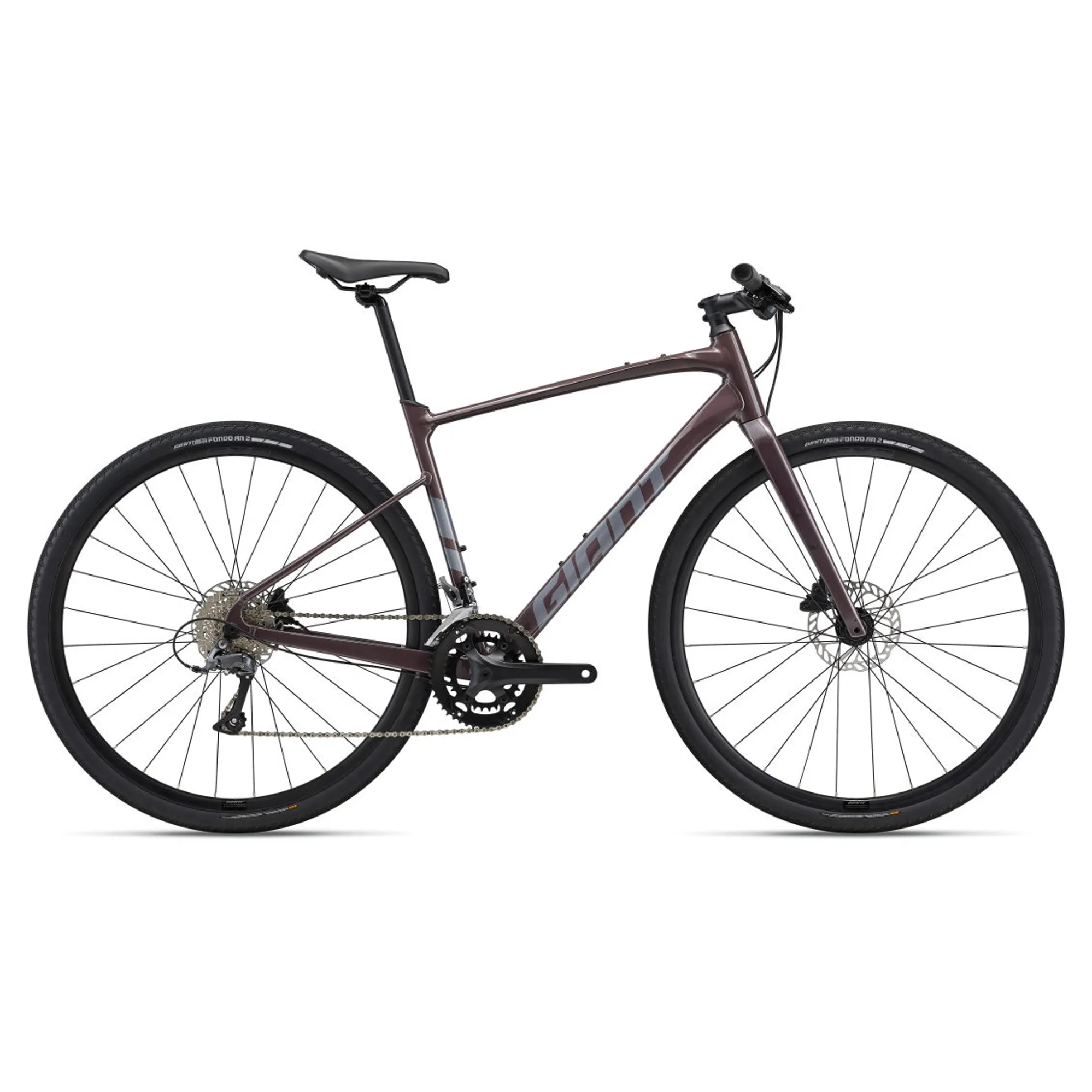 Giant FastRoad AR Fitness Bike in Charcoal Plum - Main Image