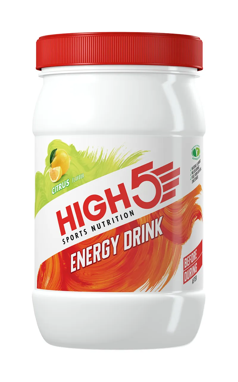 High5 Energy Drink 1kg Tub in White-2