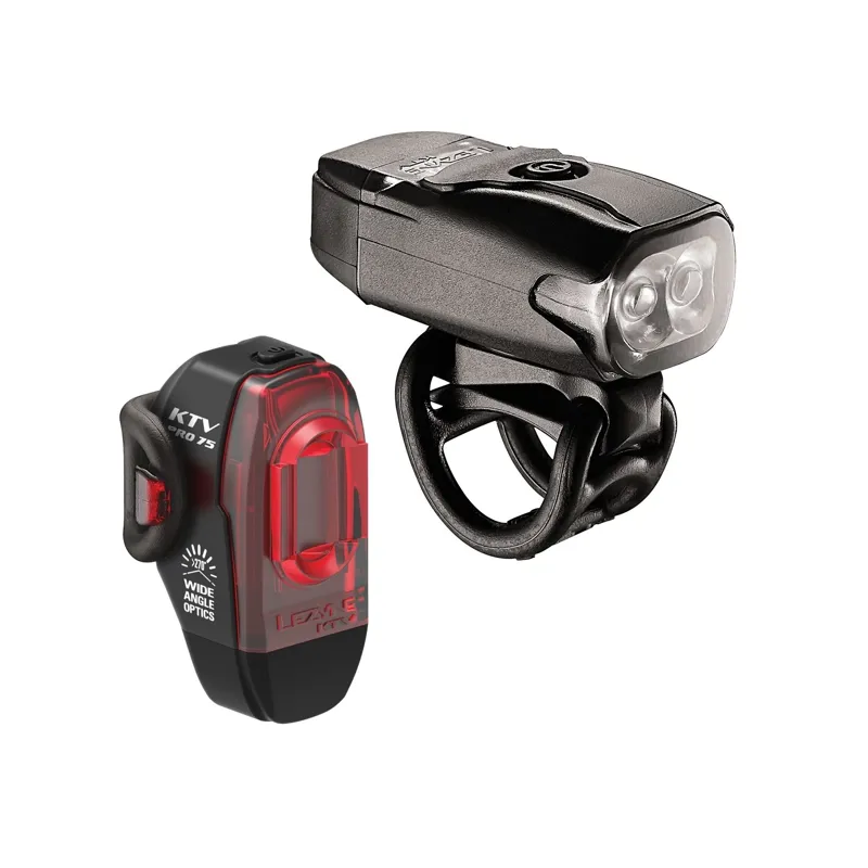 Lezyne LED KTV Drive Pro Smart Light Set in Black