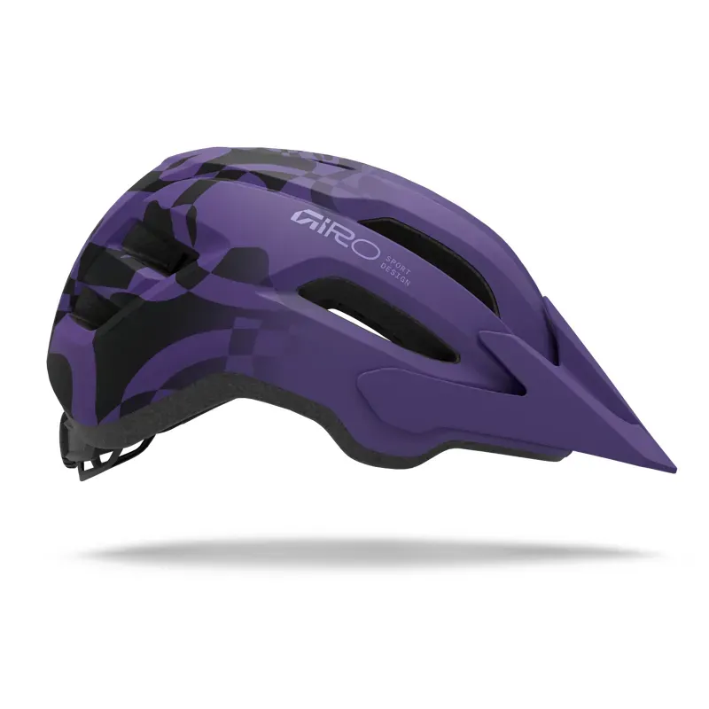 Giro Fixture II Youth Helmet in Purple Rush-2