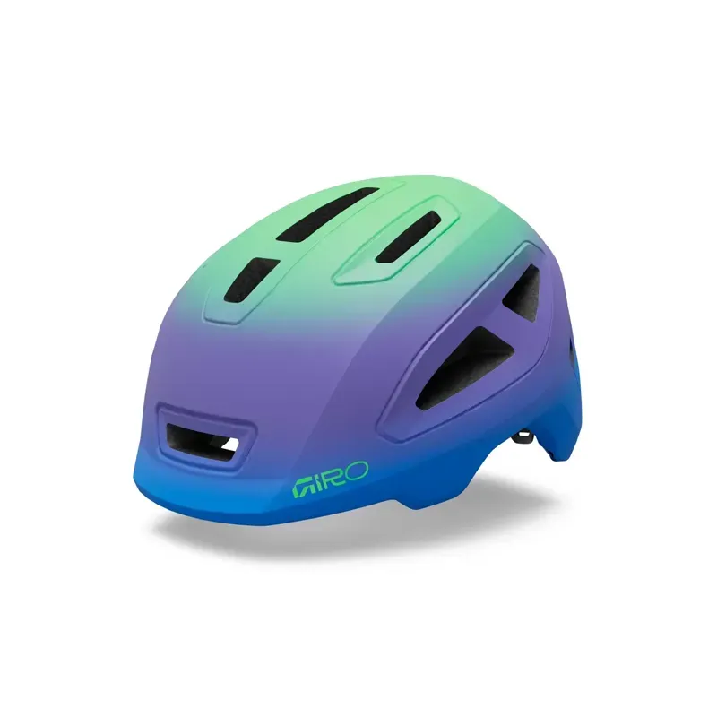 Giro Scamp II Youth Helmet Purple Lava