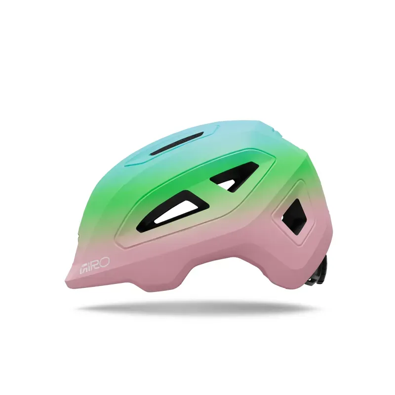 Giro Scamp II Youth Helmet Pink/Green Small 49 - 53 cm-1