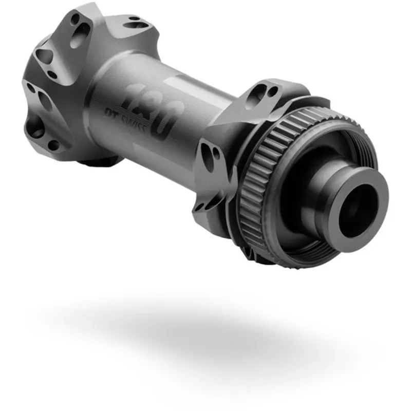 DT Swiss 180 Straight Pull 24 Hole 100x12mm CL Front Hub in Black