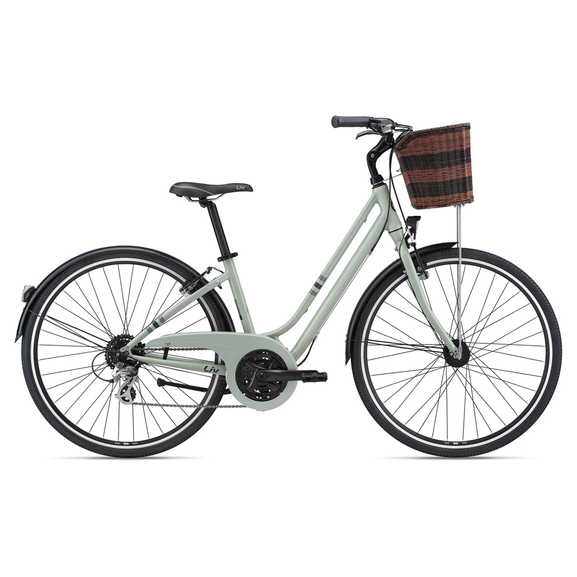 Liv Flourish 2 Womens Hybrid Bike in Grey Liv Flourish 2 Womens Hybrid Bike in Grey