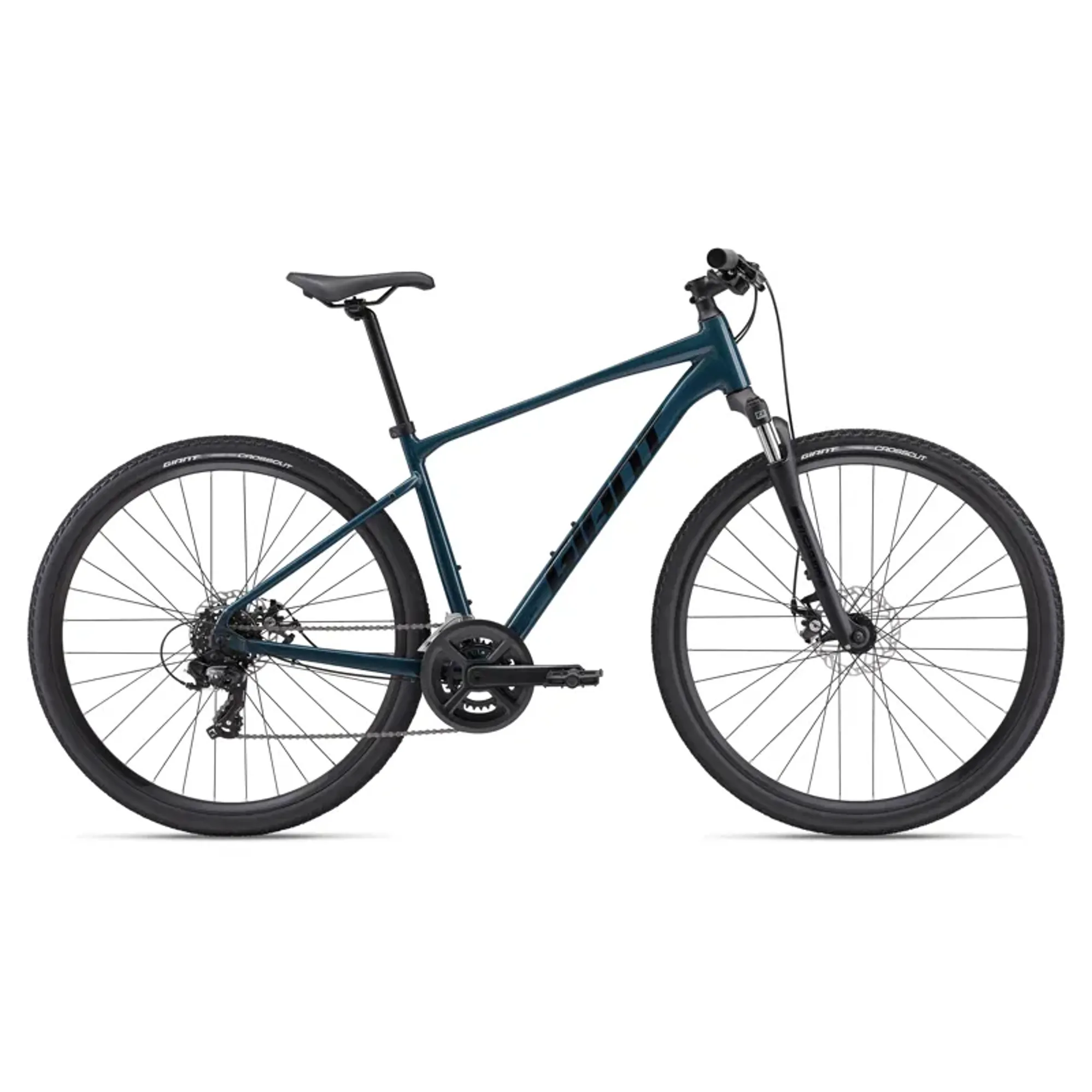 Giant Roam Disc Hybrid Bike in Deep Lake/Black - Main Image