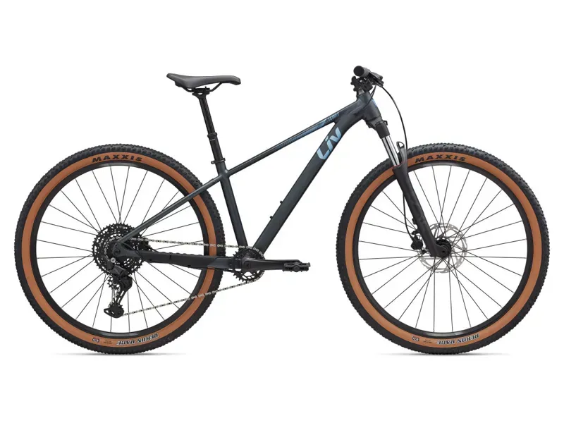 Liv Tempt 27.5 1 Mountain Bike In Matte Black Diamond/Frost Silver