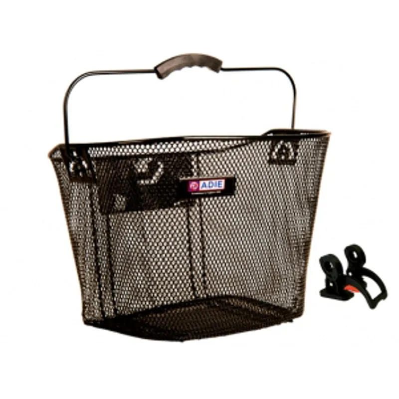 Adie Mesh Basket in Black Includes Snap Fit Bracket