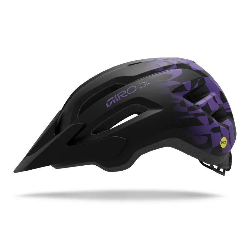 Giro Fixture Mips II Helmet Matte Black/Purple Rush 54-61cm-2