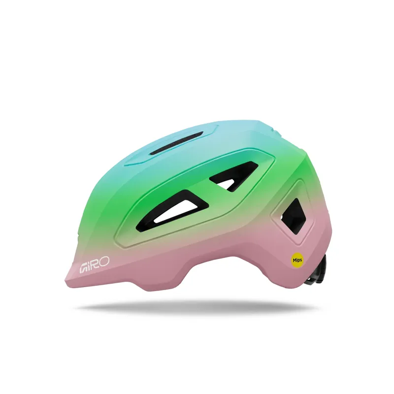 GIRO Scamp Mips II Unisex Cycling Helmet in Pink/Green XS 45 - 49 cm-2