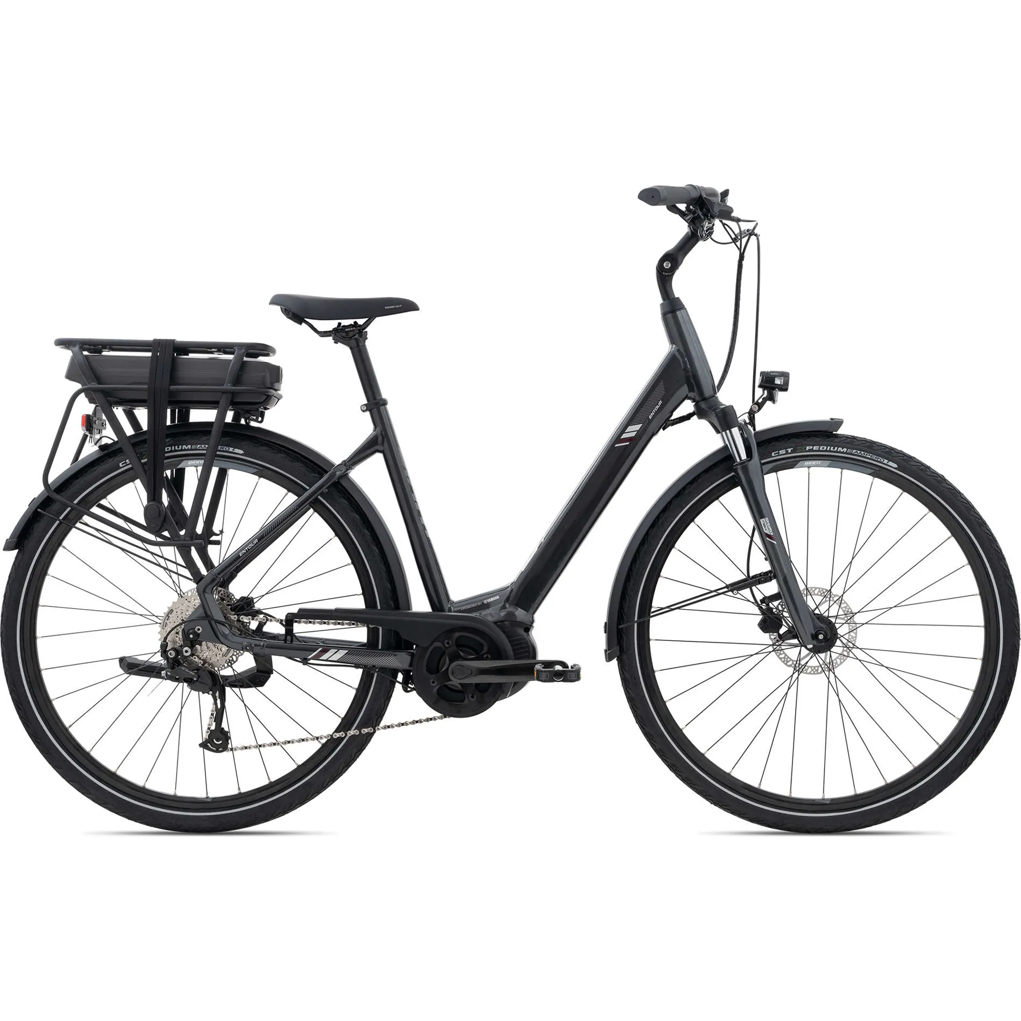 2021 Giant Entour E+ Low Step-Through XS Electric Bike in Black