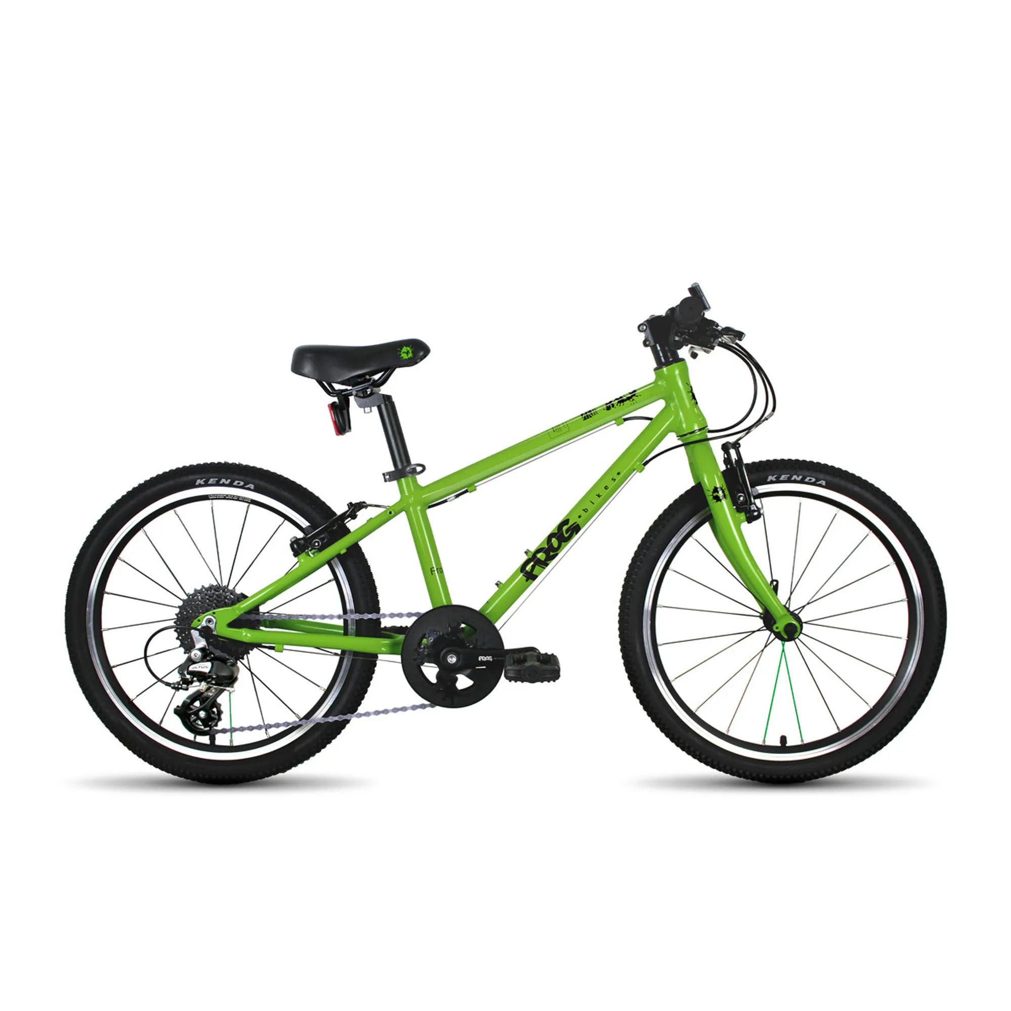 2021 frogs bikes 20 frog 55 kids aluminium hybrid green