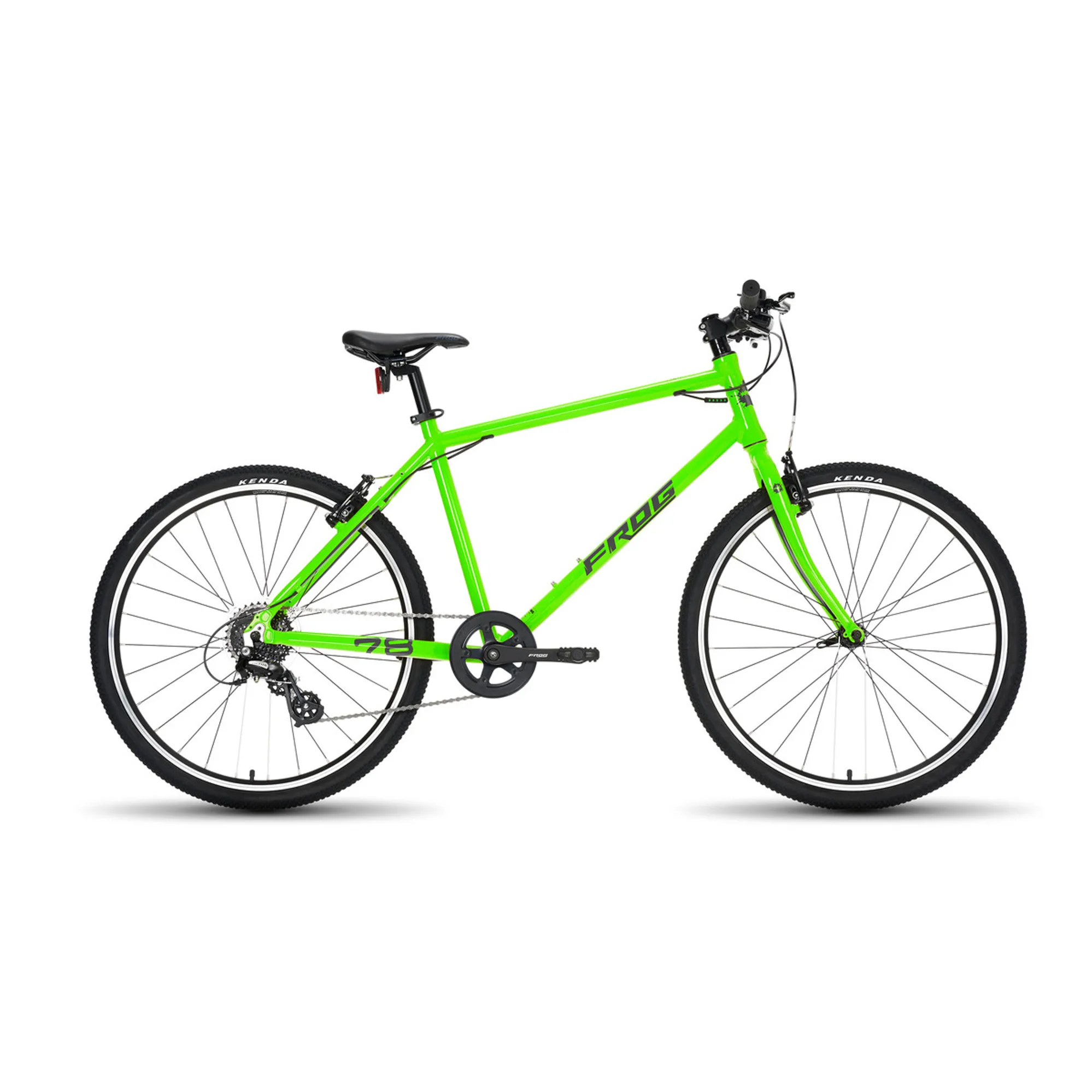 2022 Frog bikes 26 frog 78 kids aluminium hybrid green