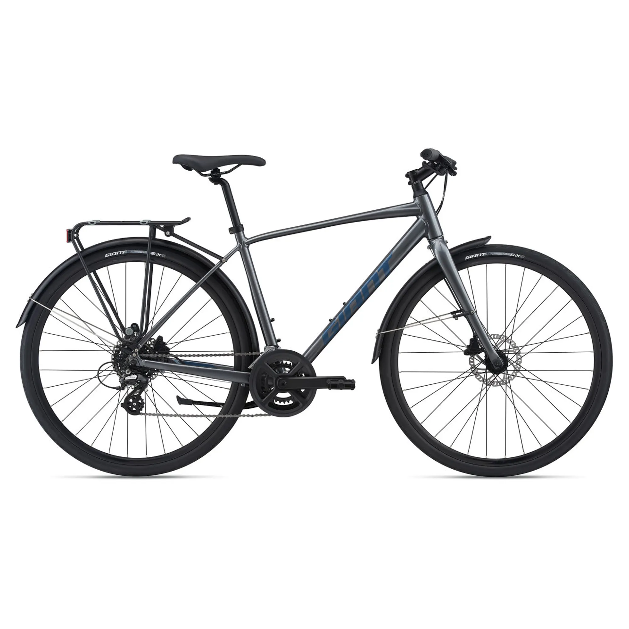 giant commuter bicycle Reid Bikes Transit Bike in Blue efficient ride quality Giant Bike Mart