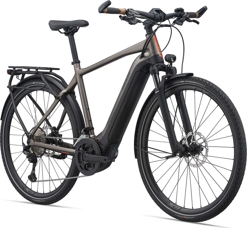 2021 Giant Explore E+ 0 Pro Electric Bike in Brown-7