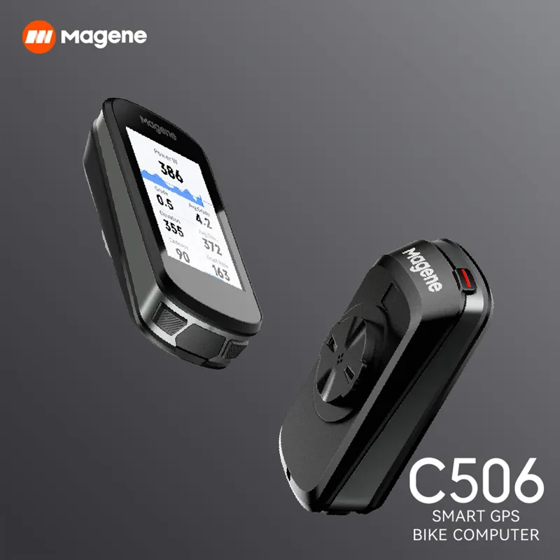 C506 Smart GPS Bike Computer Black
