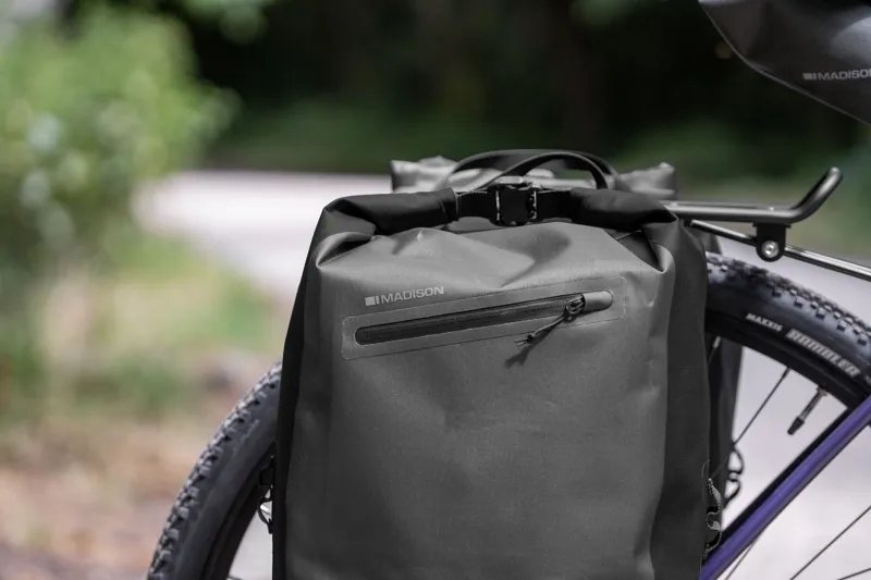 Roam Waterproof 30L Pannier Bag - black -1