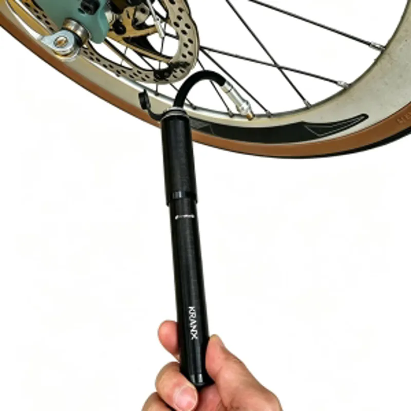 KranX Auraline Compact Alloy Mini Pump in Black-1