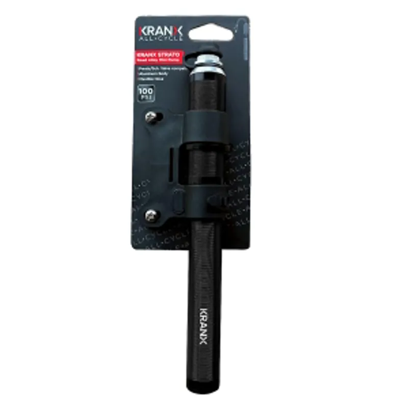 KranX Auraline Compact Alloy Mini Pump in Black