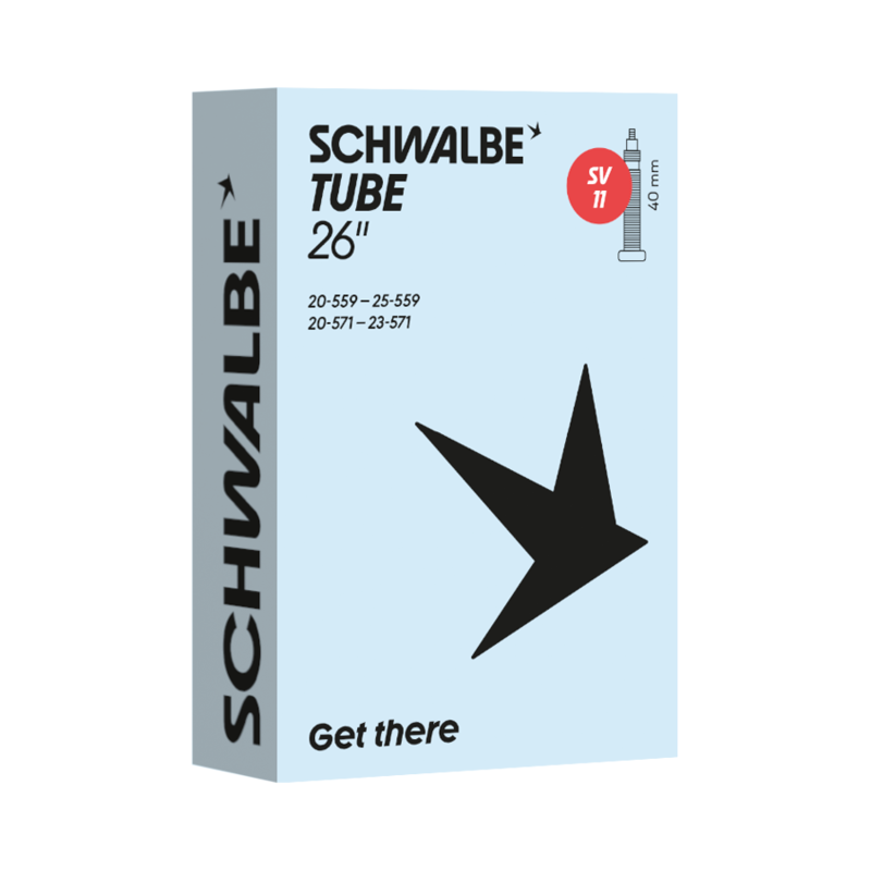 Schwalbe SV11 26-inch 20/23c Tube in Black