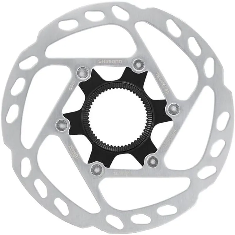Shimano SMRT64 Internal CL 140mm Rotor in Silver/Black