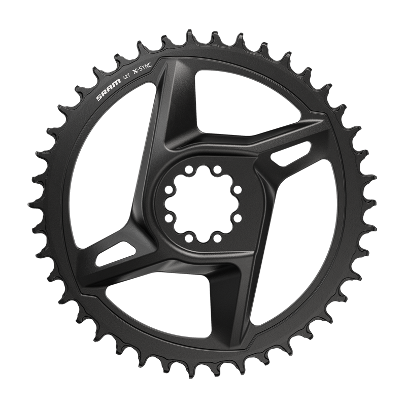 Sram Apex X-SYNC Road Direct Mount T-Type Chainring 40T Steel in Black-1