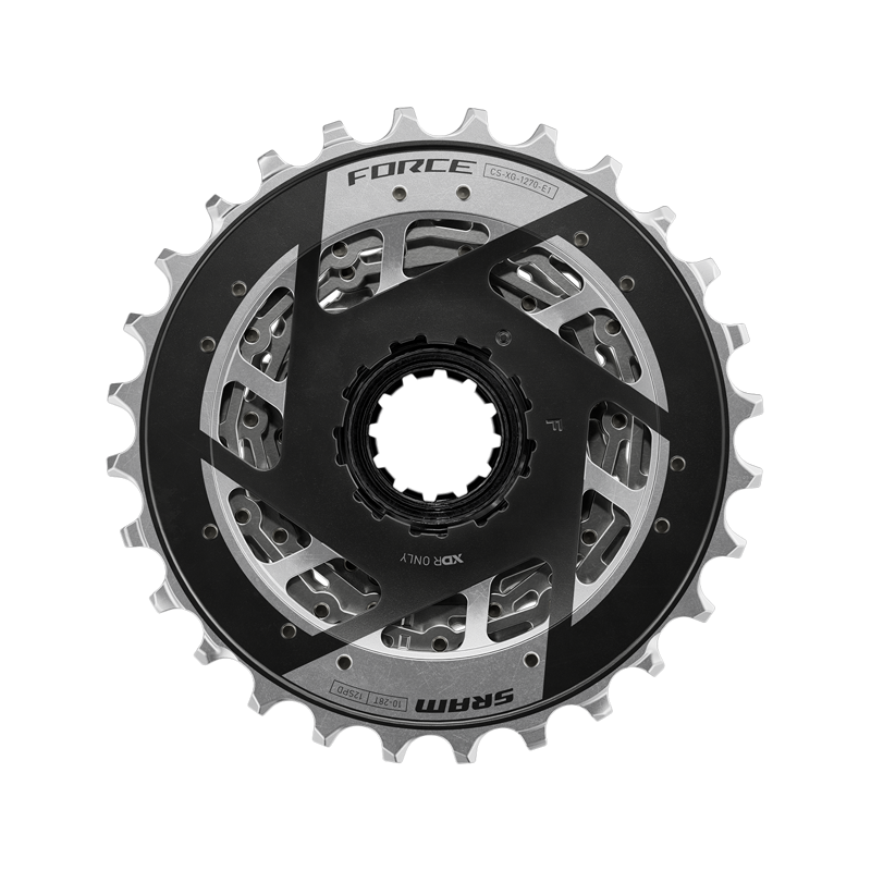 SRAM Force XG-1270 12-speed Cassette in Silver-10