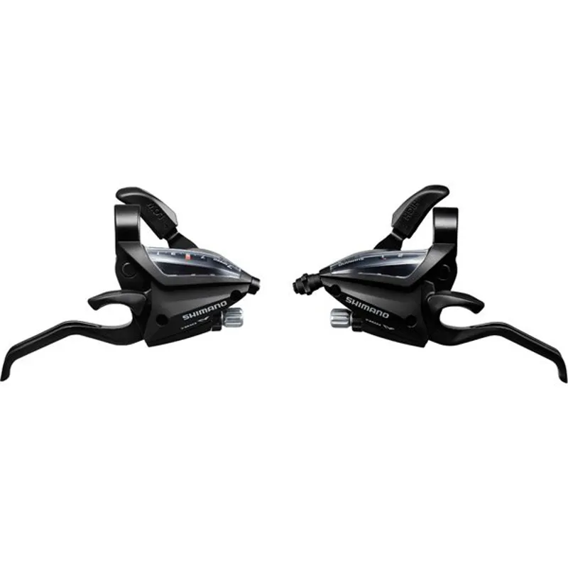 STI LVR STEF500 2x7spd 2f Set BK Black 7-speed double