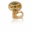 XLC DD-M12 36mm Bicycle Bell in Yellow 
